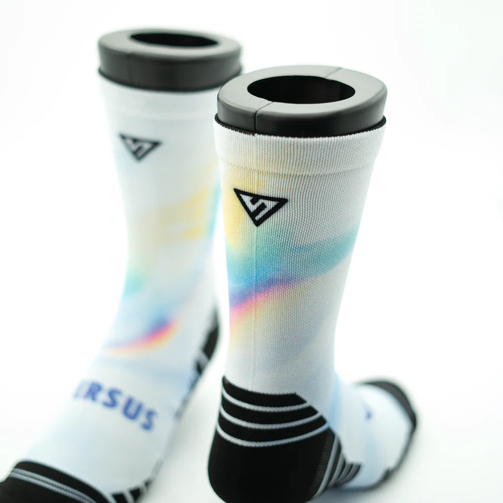 Versus Printed Active Crew Socks - Refraction