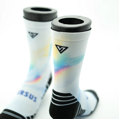 Versus Printed Active Crew Socks - Refraction