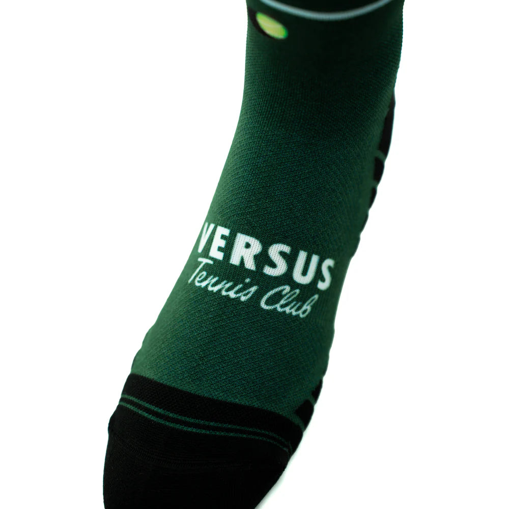 Versus Printed Active Crew Socks - Retro Tennis