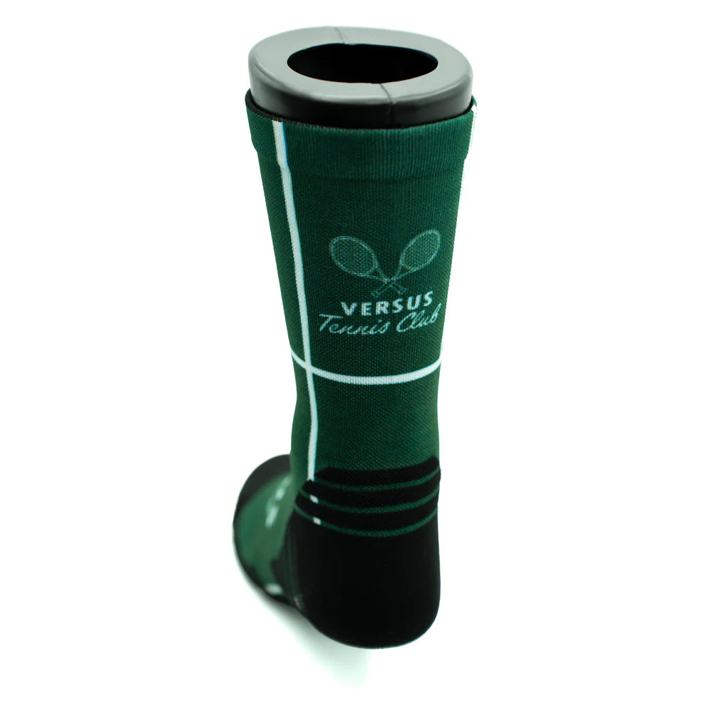 Versus Printed Active Crew Socks - Retro Tennis